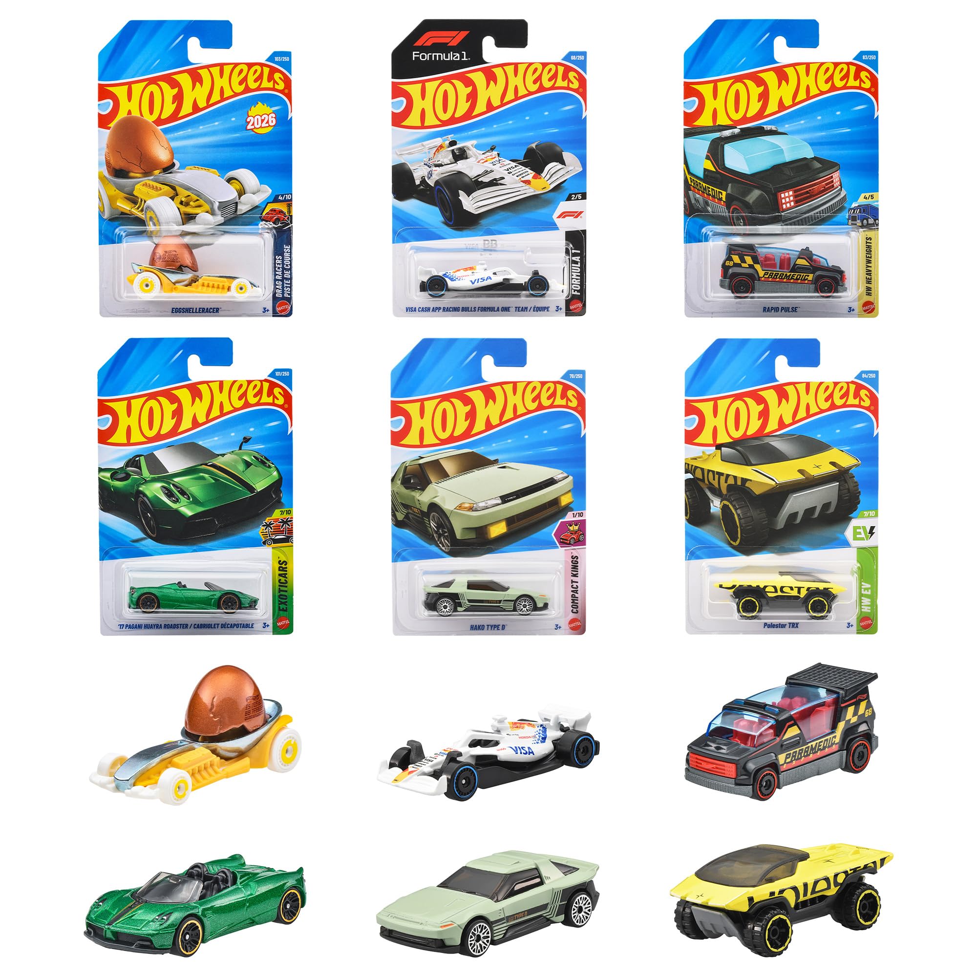 Amazon | ホットウィール(Hot Wheels) ベーシックカー Eアソート